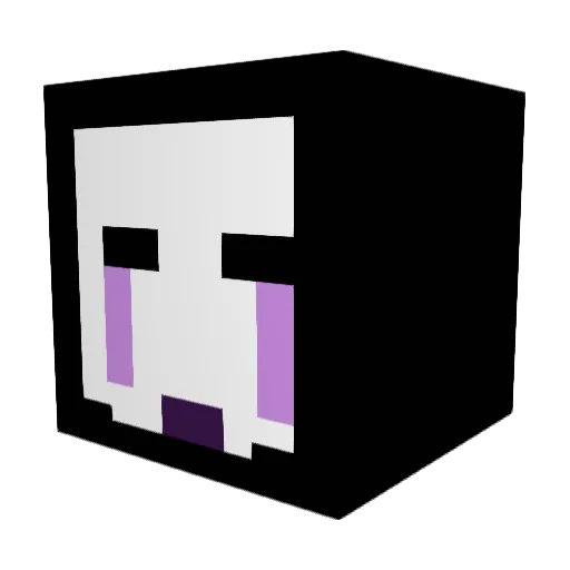 Dreamisbae Minecraft avatar head, 3D render