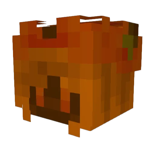 Dreamlamp_ Minecraft avatar head, 3D render