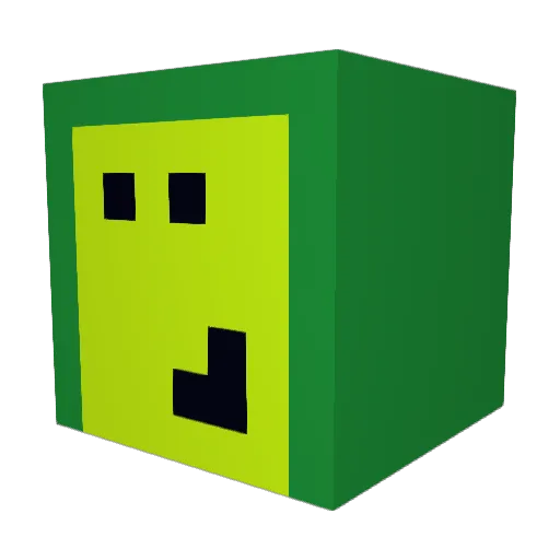 Dreamless4409 Minecraft avatar head, 3D render