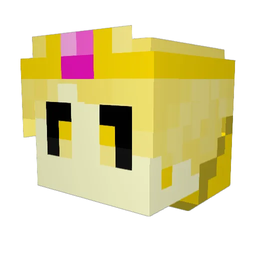 DreammieMCVN Minecraft avatar head, 3D render