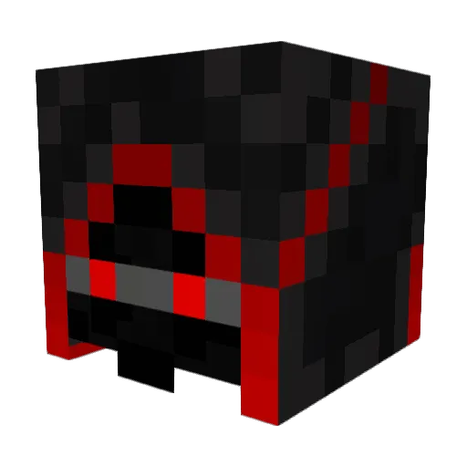 Dreamn88 Minecraft avatar head, 3D render
