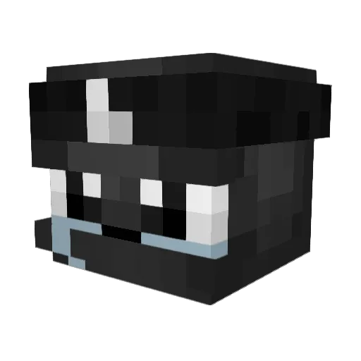 DreamsWRLD Minecraft avatar head, 3D render