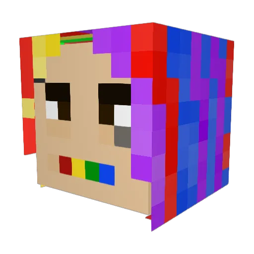 Dreams_OG Minecraft avatar head, 3D render