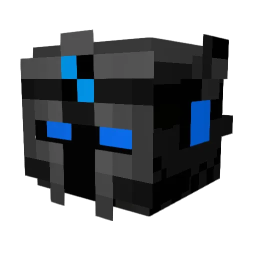 Dreamsite12 Minecraft avatar head, 3D render