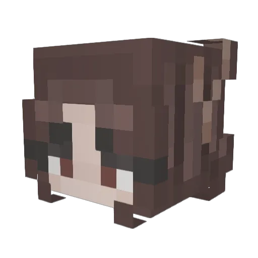 Dreamslayer7413 Minecraft avatar head, 3D render