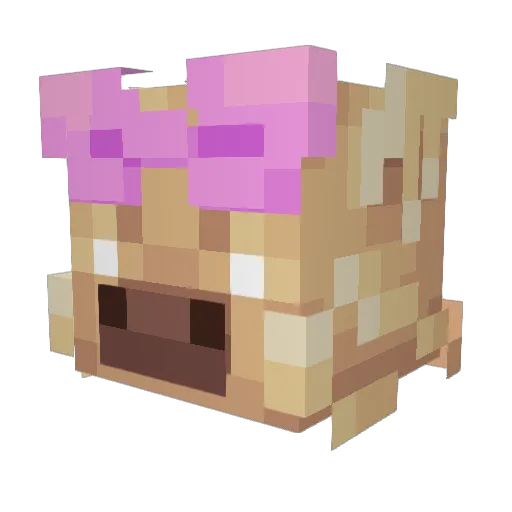 Dreamyy_Baku Minecraft avatar head, 3D render