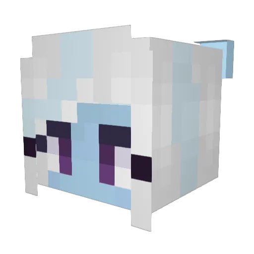 DrearyIsHere Minecraft avatar head, 3D render