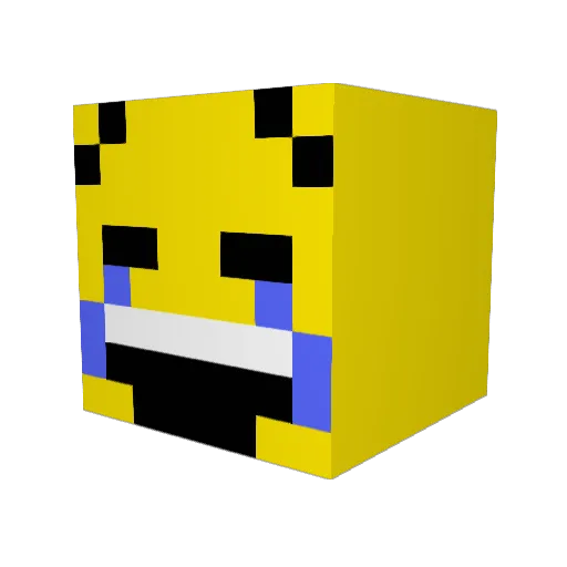 Drebo Minecraft avatar head, 3D render