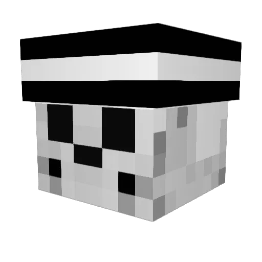 Dred_Jenkins Minecraft avatar head, 3D render