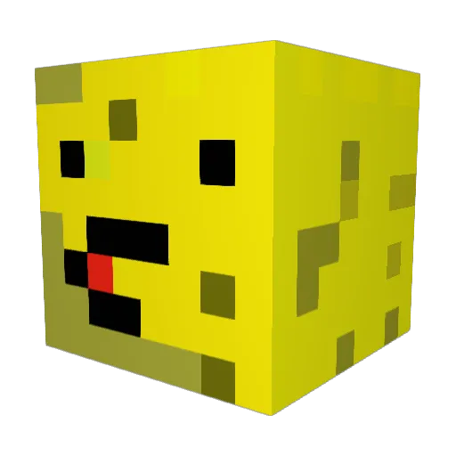 Dredgemate Minecraft avatar head, 3D render