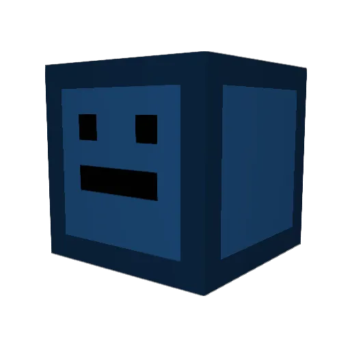 Dreemsd Minecraft avatar head, 3D render