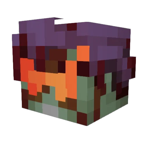 DrekTheSnek Minecraft avatar head, 3D render