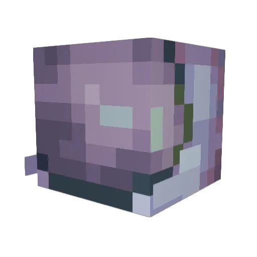 DremoAVND Minecraft avatar head, 3D render