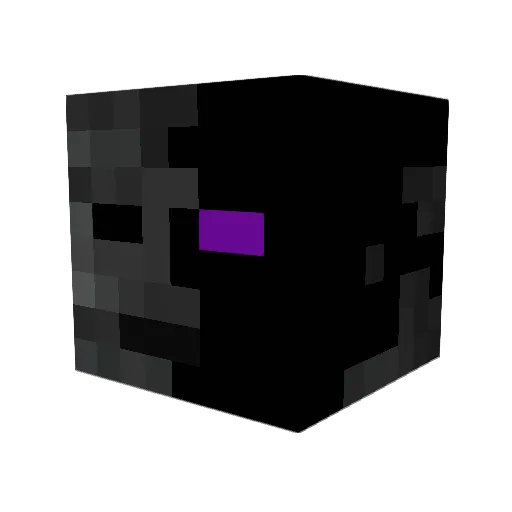 DremoranZero Minecraft avatar head, 3D render