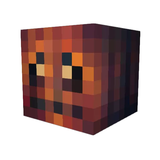 DrenalJunkie Minecraft avatar head, 3D render