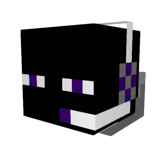 Drenitt Minecraft avatar head, 3D render