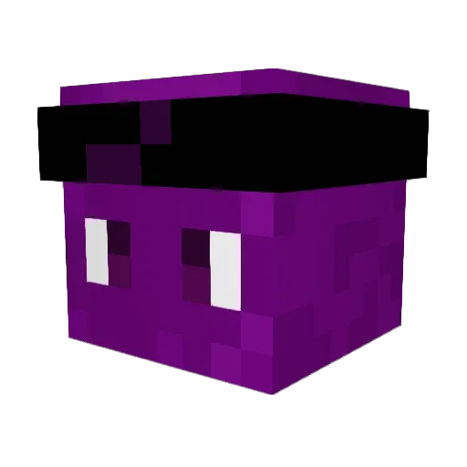 Dreno06 Minecraft avatar head, 3D render