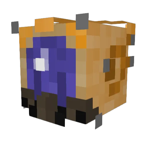 Drevon Minecraft avatar head, 3D render