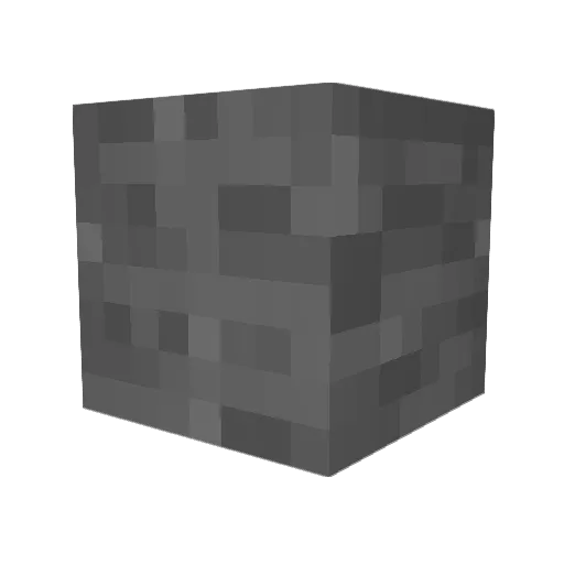 Drew20K Minecraft avatar head, 3D render