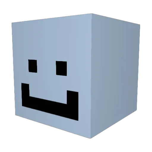 Drew4714 Minecraft avatar head, 3D render