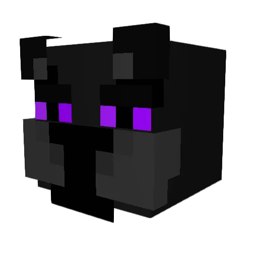 Drew739 Minecraft avatar head, 3D render