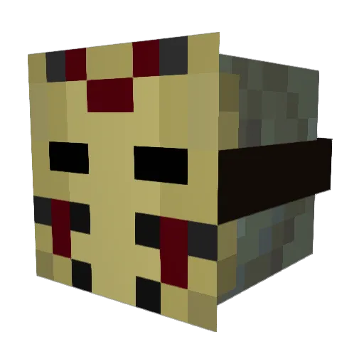 Drewatron88 Minecraft avatar head, 3D render