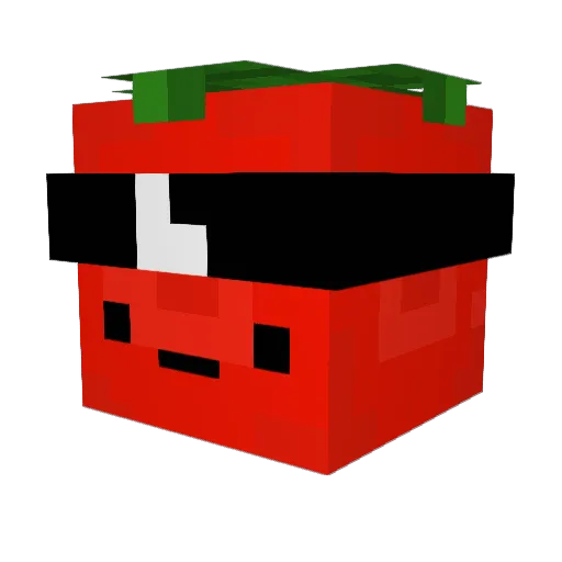 Drewman333 Minecraft avatar head, 3D render
