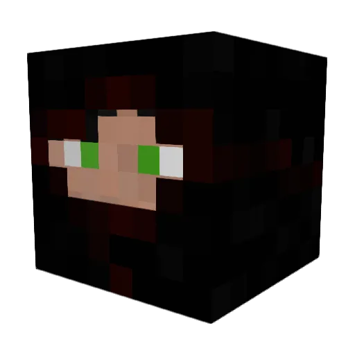 Drexonyr Minecraft avatar head, 3D render