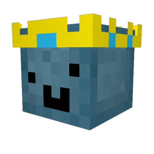 DreyonWasTaken Minecraft avatar head, 3D render