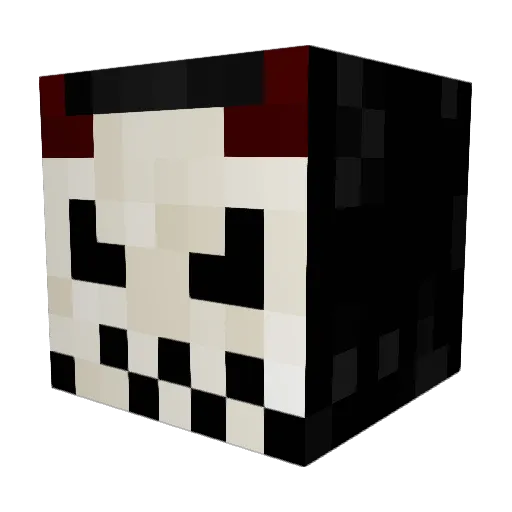 Drezo_ Minecraft avatar head, 3D render