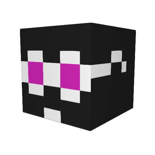 Drezzzy Minecraft avatar head, 3D render