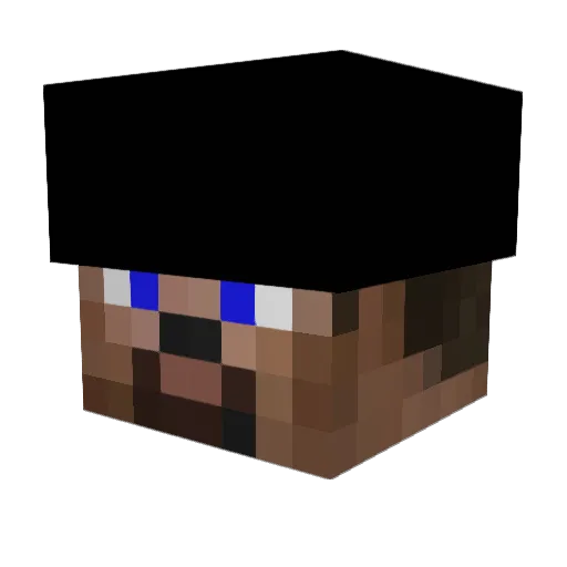 Drift_75 Minecraft avatar head, 3D render