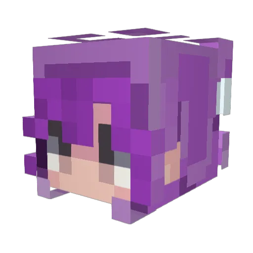 Drifted_Away Minecraft avatar head, 3D render