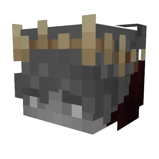 Drifthyr Minecraft avatar head, 3D render