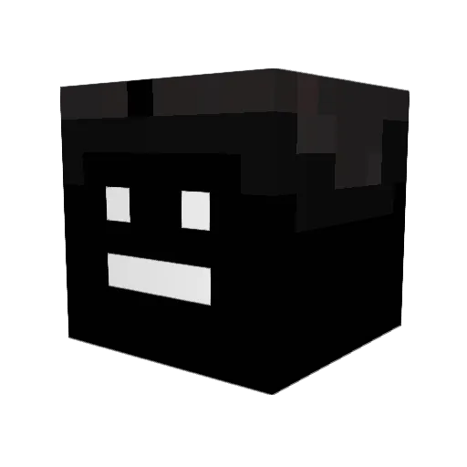 Driftylol_ Minecraft avatar head, 3D render