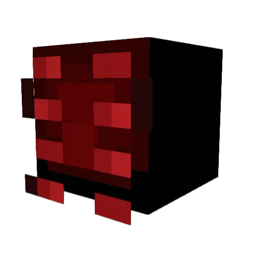 DrillDiver Minecraft avatar head, 3D render