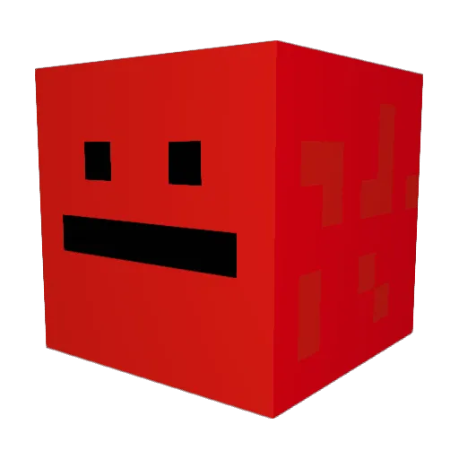 DripDaBaby Minecraft avatar head, 3D render
