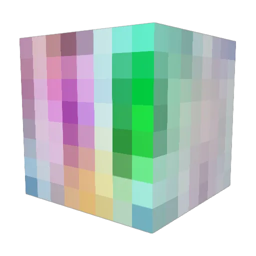 DripHemingway Minecraft avatar head, 3D render