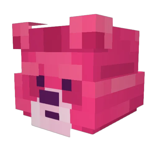 DripIIILars Minecraft avatar head, 3D render