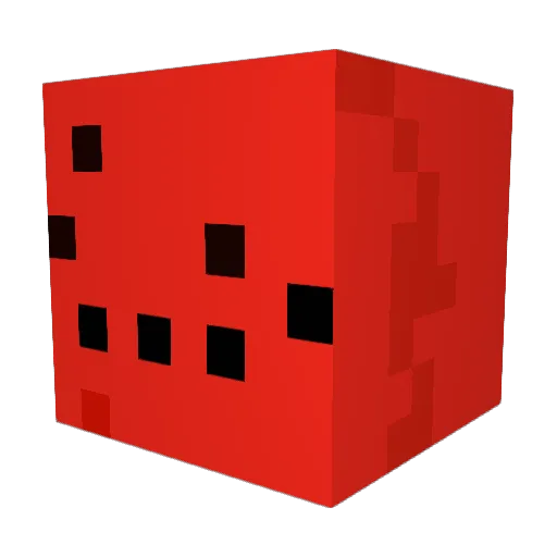 DripMelon Minecraft avatar head, 3D render
