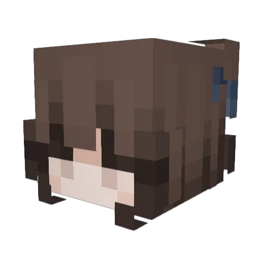 DripNasty Minecraft avatar head, 3D render