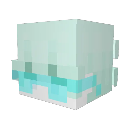 DripVkie Minecraft avatar head, 3D render