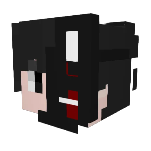 Drist0987 Minecraft avatar head, 3D render