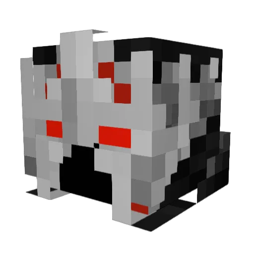 Driver82 Minecraft avatar head, 3D render