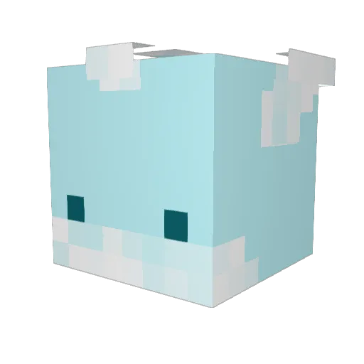 DriverD1 Minecraft avatar head, 3D render