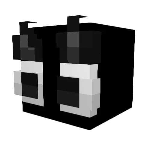 Drizziiiiiii Minecraft avatar head, 3D render