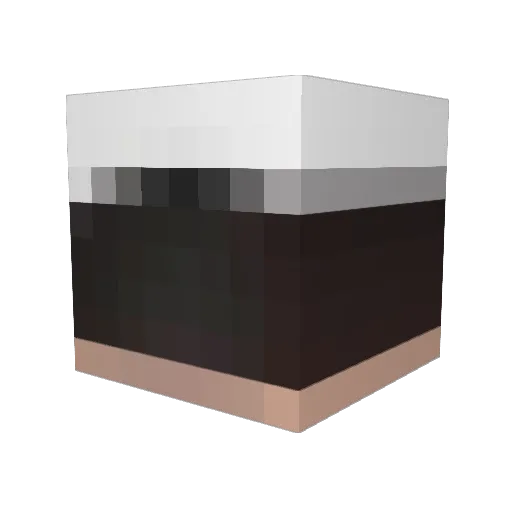 DrizzyPapi Minecraft avatar head, 3D render