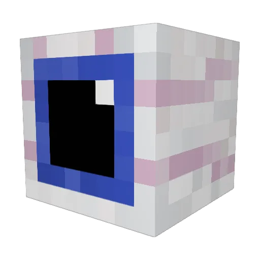 Drizzyian3412 Minecraft avatar head, 3D render