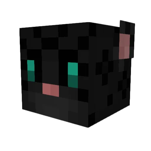 DrkKaiser Minecraft avatar head, 3D render