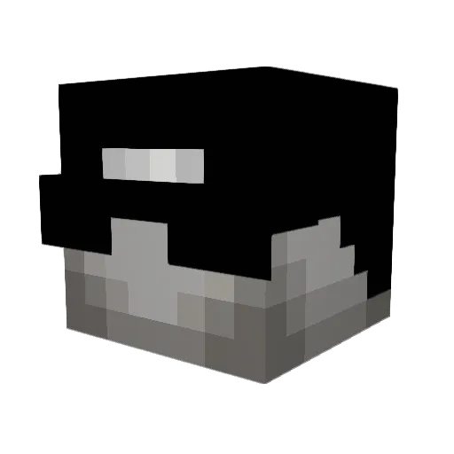 Drock34000 Minecraft avatar head, 3D render